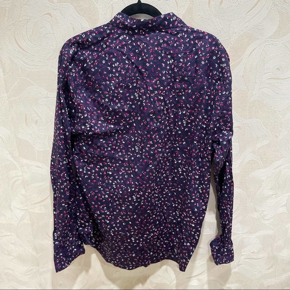 NEW MEN'S PAPER DENIM AND CLOTH LONG SLEEVE FLORAL BUTTON UP SHIRT - Picture 7 of 9